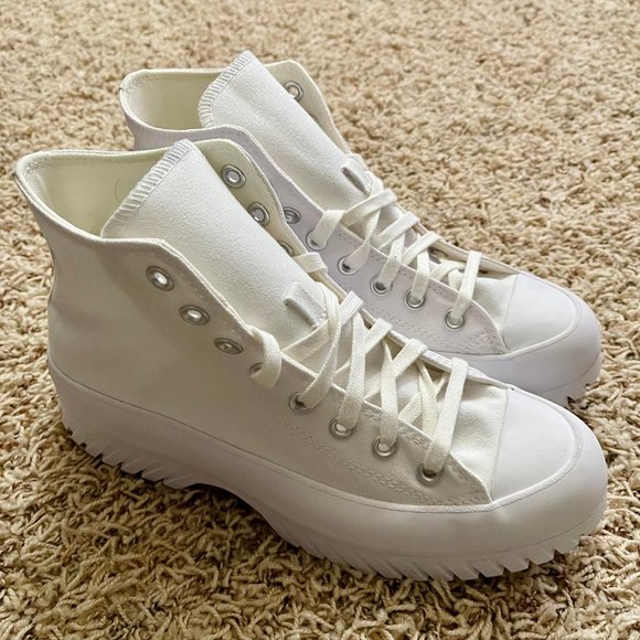 Converse Chuck Taylor All Star Lugged High Top Shoes Boot, Men’s 7.5/Women's 9.5 - Picture 2 of 14